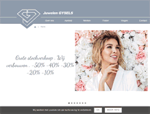 Tablet Screenshot of gysels.be
